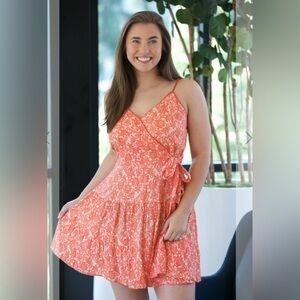 Band of the Free Carolina Orange Sun Dress